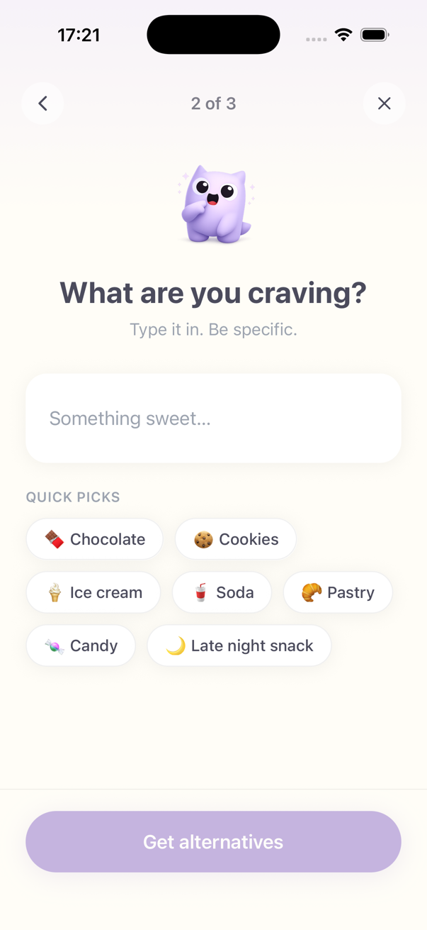 Get AI-powered swap suggestions